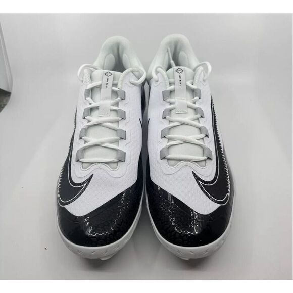 Nike Alpha Huarache Elite 4 Low Metal Baseball Cleats FD2745-101 Mens Size 11 - Picture 4 of 6